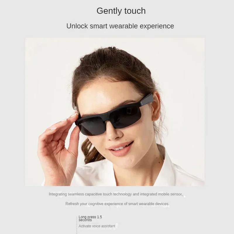 M6PRO Bluetooth Intelligent Glasses Technology Audio Call auricolari a lungo raggio occhiali da sole per sport Driving Music Earbud Headset