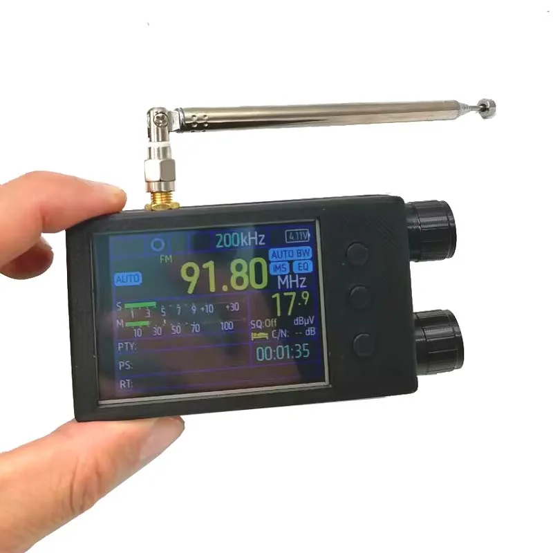 Portable Mini TEF6686 All Band Radio Touch Screen LW/MW/SW/FM/AM Full Band Shortwave Receiver