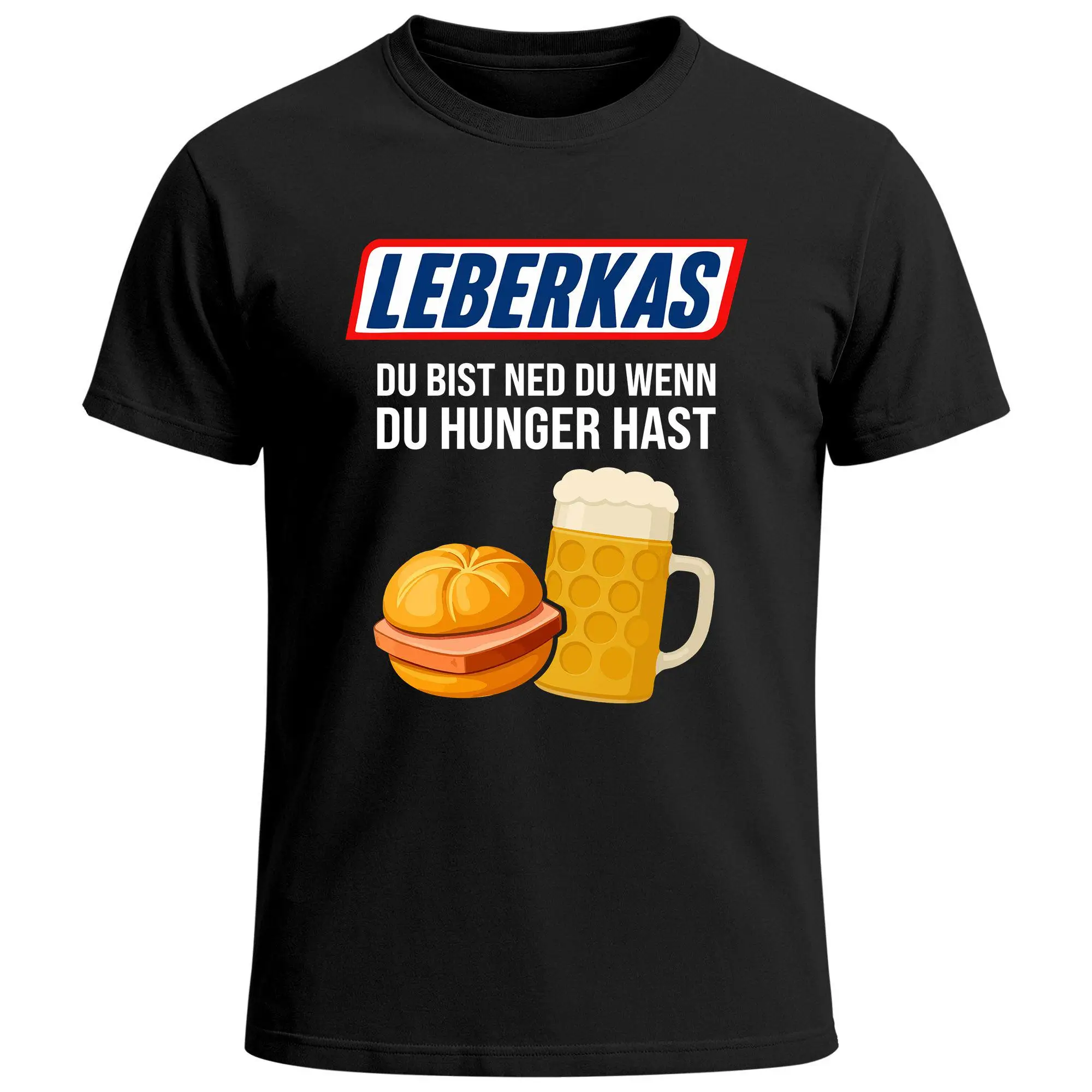 Camiseta Leberkas Oktoberfest Munich Baviera divertida camisa divertida nueva camiseta de manga corta de verano lanzada Casual Top estampado de algodón
