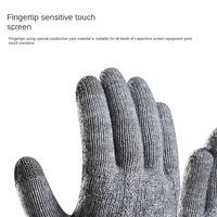 Cotton Winter Gloves Sensitive Touch Winter Warm Touchscreen Gloves Waterproof Windproof Zipper Cycling Gloves