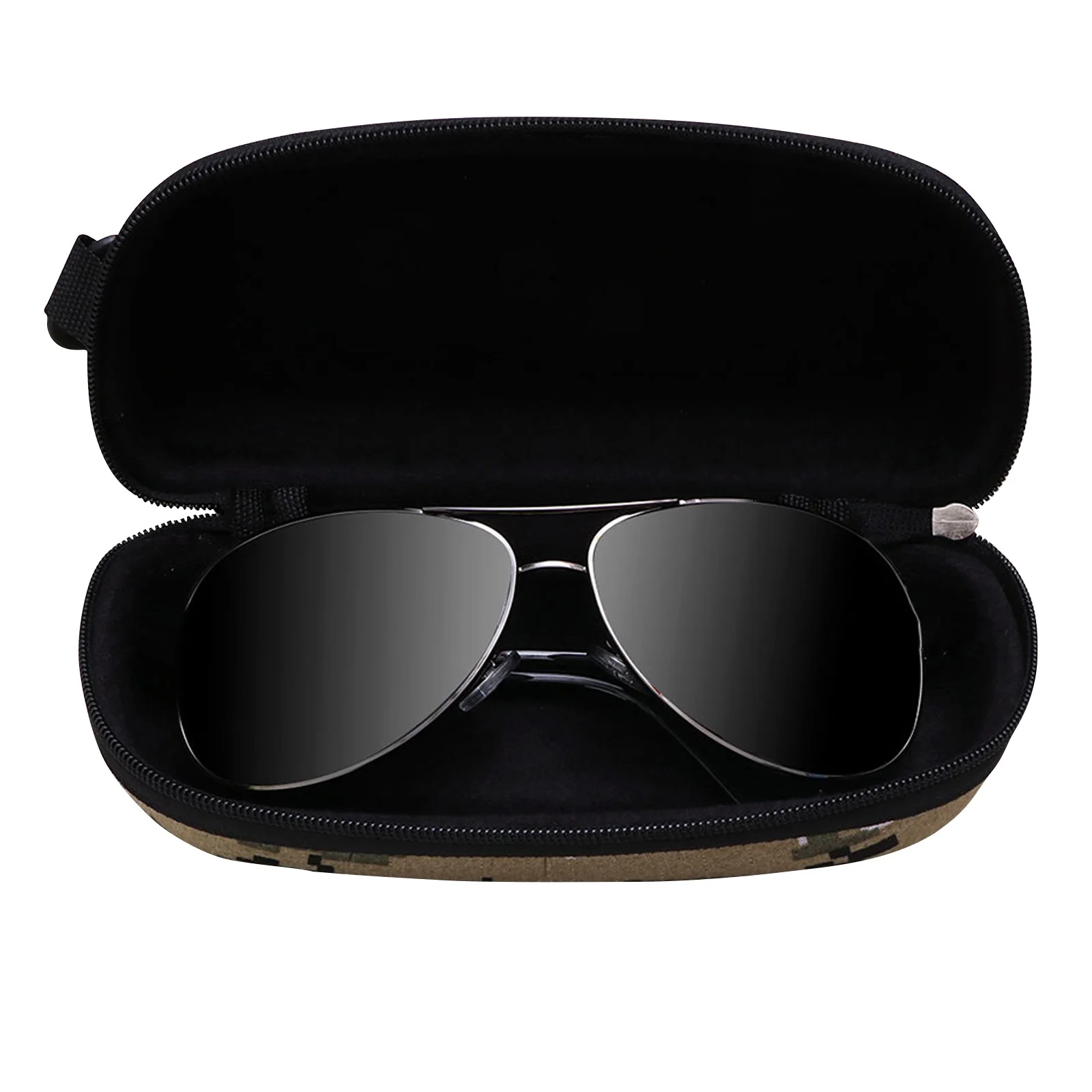 

Anti-Crushing Glasses Case Camouflage Design Durable Storage Box For Eyeglasses Sunglasses Portable Eyewear Holder Travel Daily