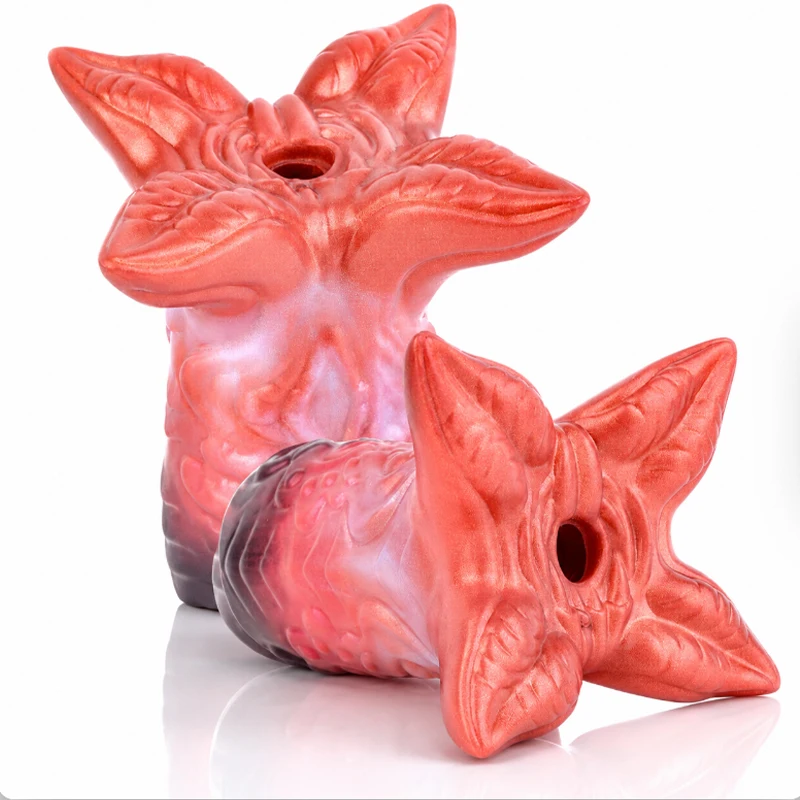 LUUK Silicone Monster Flower Male Masturbator Penis Stroker Pocket Pussy Tigh Vagina Onahole Sex Toys for Men Penis Training