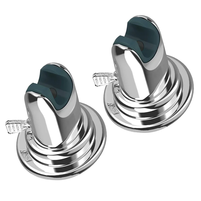 

B23B Adjustable Hand-Held Shower Head Holder,Suction Cup Mount- No Drilling Needed For Bathroom& Bathtub 2PCS