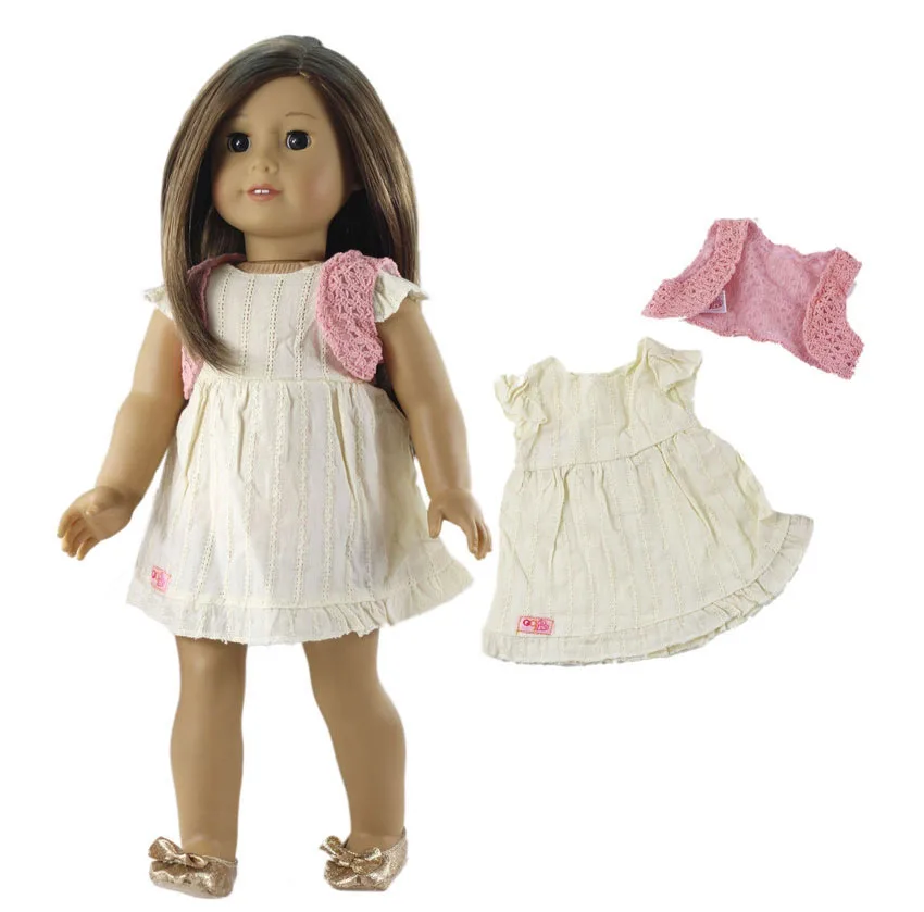 1 Set schöne Freizeitkleidung Puppenkleidung für 18-Zoll-amerikanische Puppen Viele Stile zur Auswahl A90 – Detail 11
