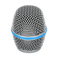 High Quality Mic Mesh Head For 58 Handheld Microphone Grill Mesh For Shure Beta 57A 58A 87A 845S 945 Mic Supplies