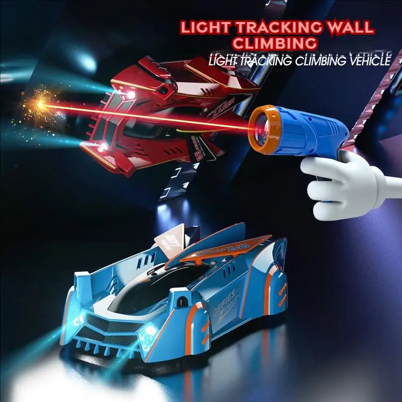 Infrared Induction Chasing Light Wall Climbing Car Remote Control Stunt Twist Car Children's Birthday Gift Remote Control Car