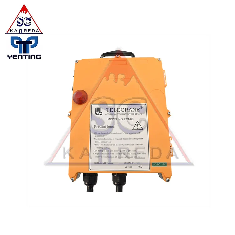 Machinery parts remote control for construction