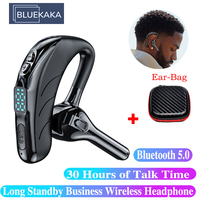 X13 Bluetooth Single Earphone LED Display Long Standby Business Wireless Headphone Sports Noise Reduction Game Headset With Mic