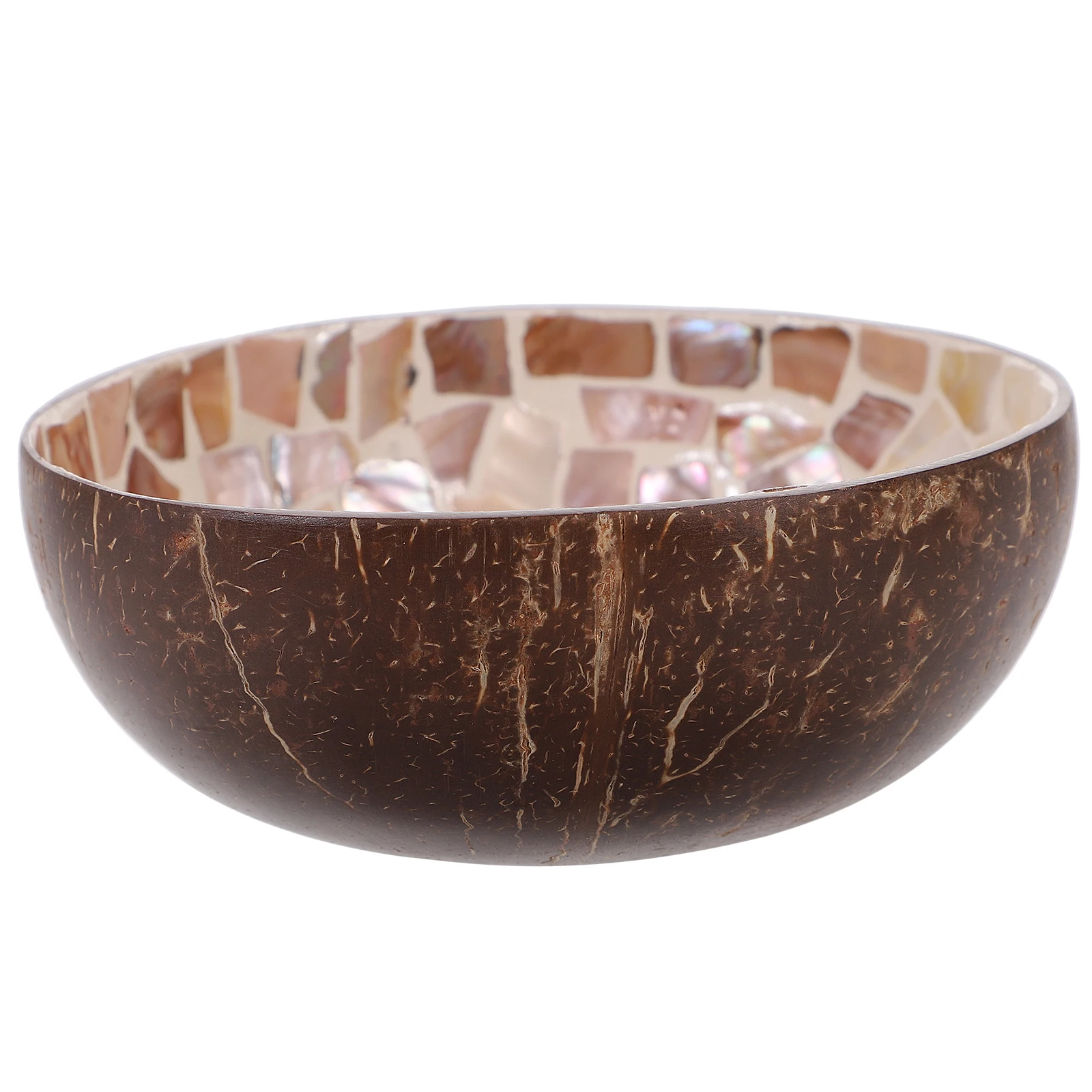 

Coconut Shell Bowls Natural Wood Eco Friendly Bowl Key Storage Home nament Desktop Adorn Khaki Container Room Decor Kitchen