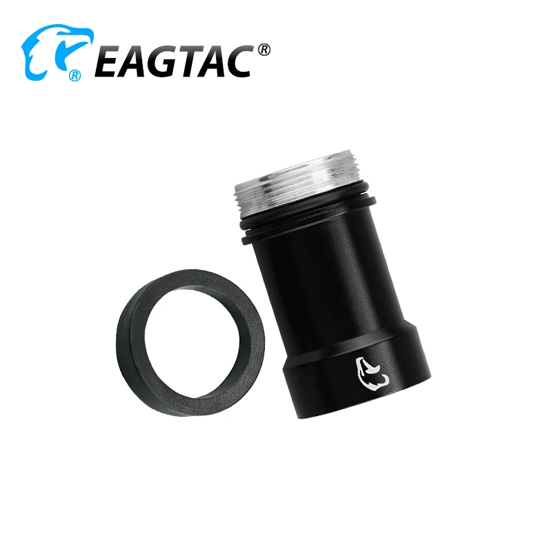 EAGTAC 18650 CR123A Extender Tube for LED Flashlight G25C2/TX25C2/T25C2/M30LC2