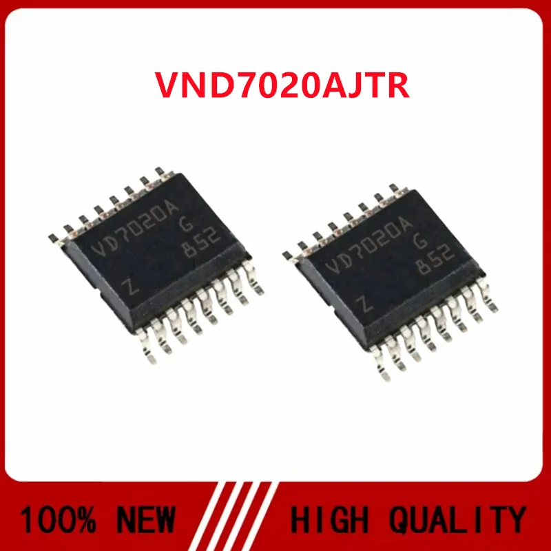 2PCS/LOT VND7020AJTR VD7020A D7020AJ SSOP16 Integrated circuit IC chip VND7030AJTR VND7050AJTR IC chip