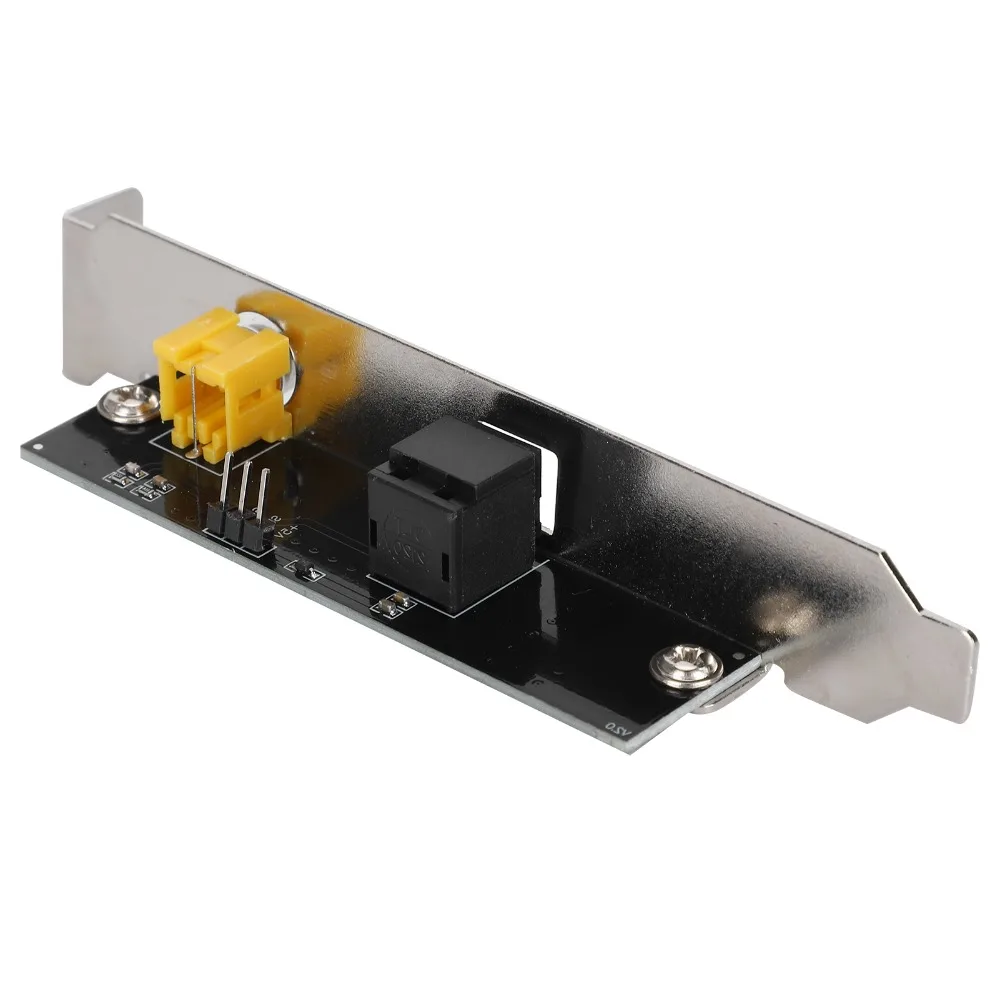 

DTSAC3LPCM Digital Baffle 24BIT 192KHz Digital Interface Optical Fiber Coaxial Baffle SPDIF Interface Universal Motherboard