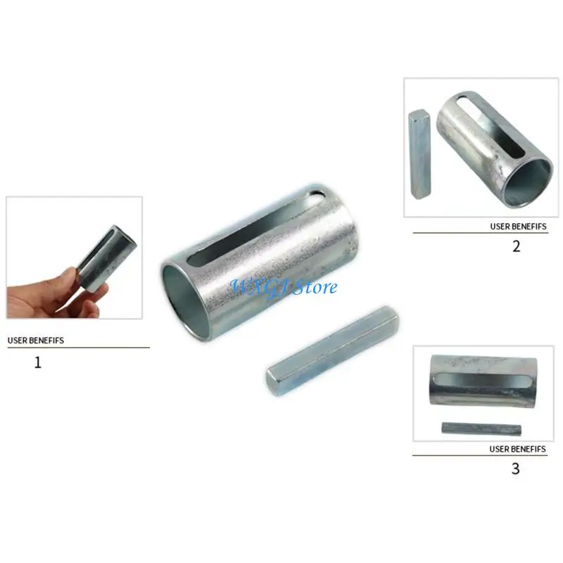 37JE 1/8 "إلى 1" محول كم عمود الكرنك لمخفض تجويف بكرة محرك الغاز #2