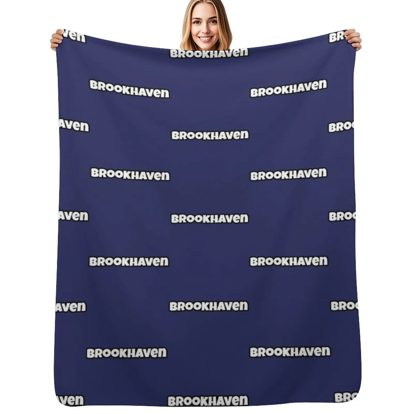 

BROOKHAVEN Classic Throw Blanket Picnic Decorative Beds Summer Thin Blankets