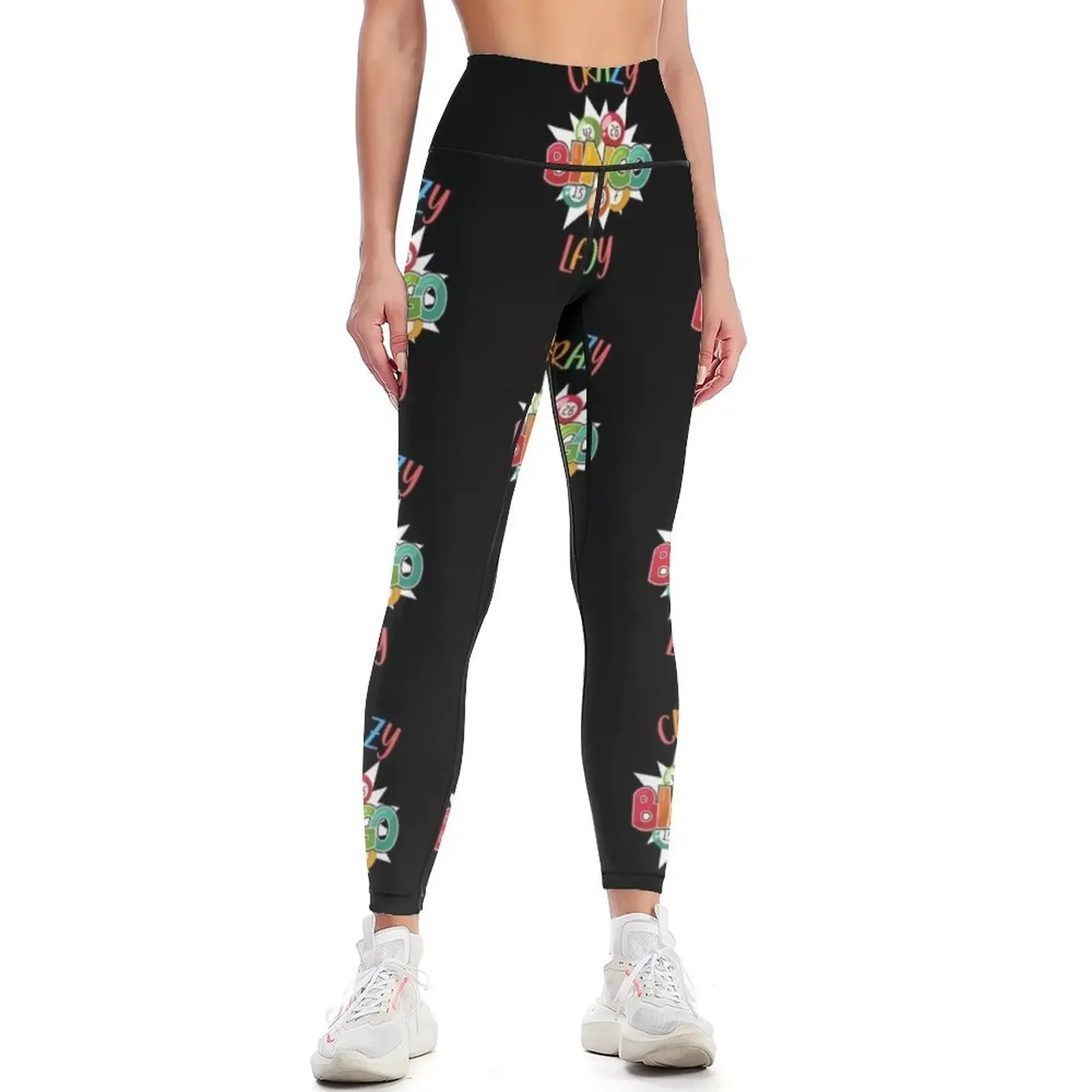 

Crazy Bingo Lady Leggings gym's sportswear Legging sexy woman for girls Women sports Womens Leggings