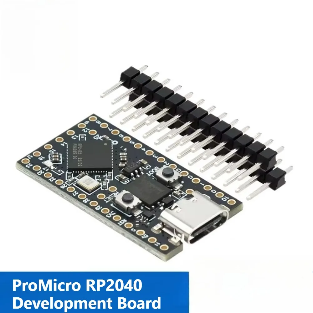 ProMicro RP2040 Mini Development Board Raspberry Pi Compatible Helios OxB2 MicroPython for IoT DIY Project