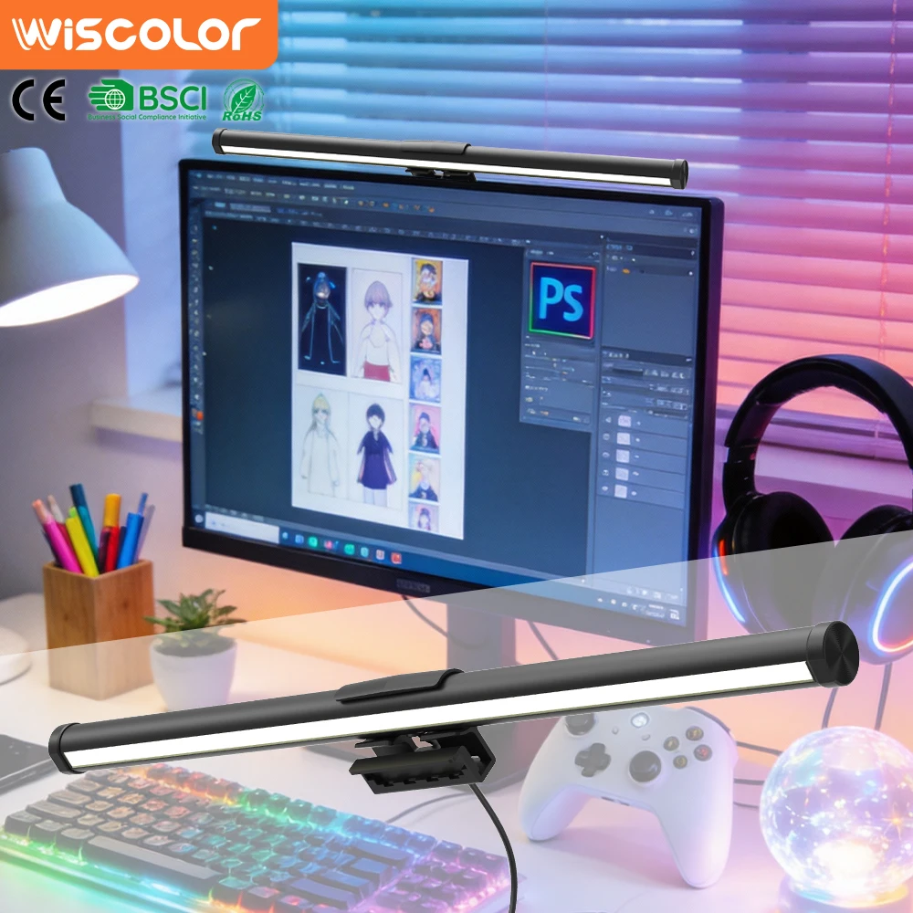 Gaming Accessories Wall Mount - Monitor Light Bar 43CM Eye-Care Screen