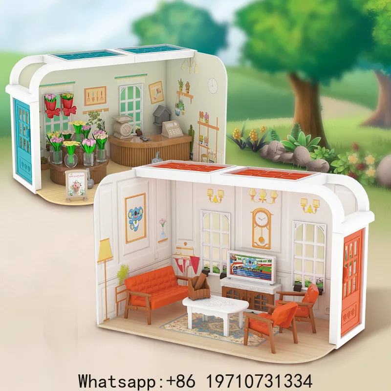 

Dollhouse Furniture Set - Miniature Bedroom and Shop for Your Tiny Home Decor