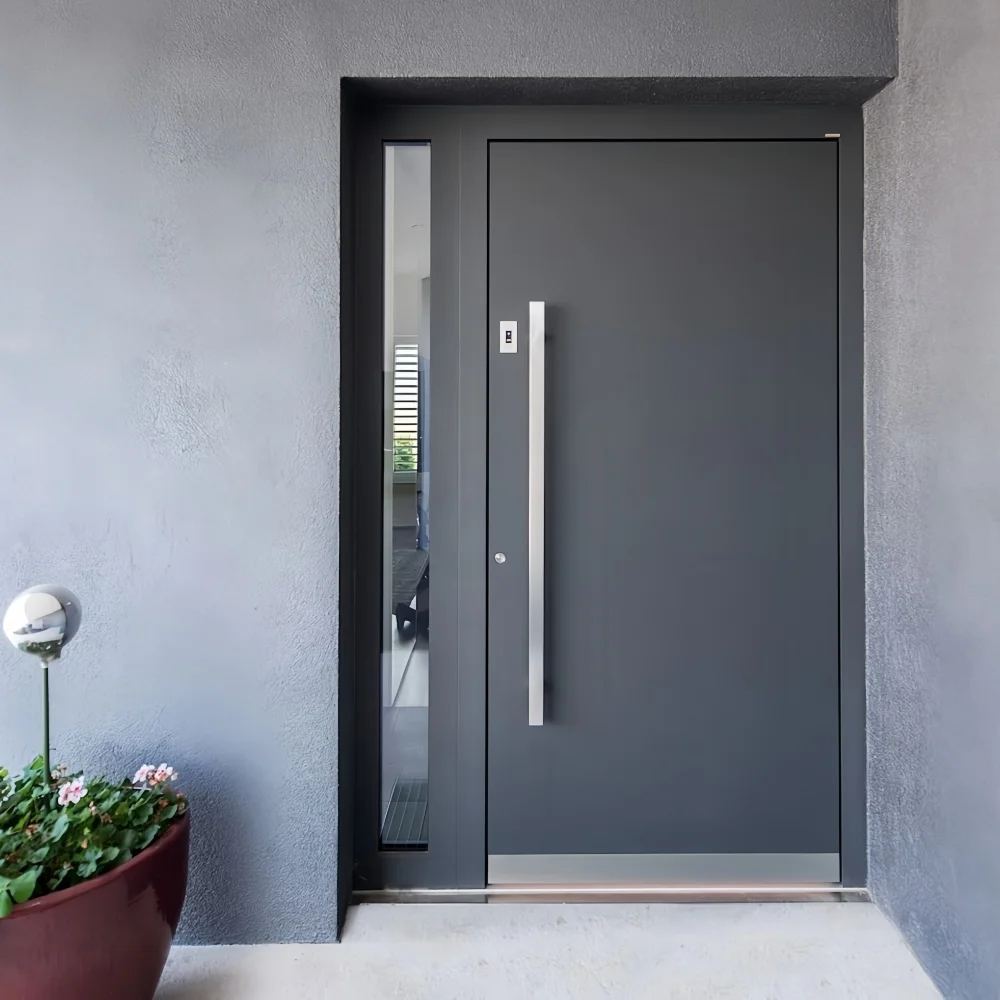 *&Steel Doors for Home Exterior Security Reinforced Structure