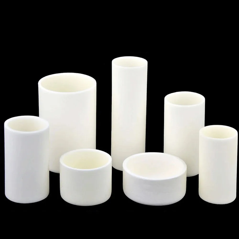 Corundum Crucible Cylindrical 99 Alumina Scientific Research Muffle Furnace Resistant To High Temperature 1600-1750 ℃