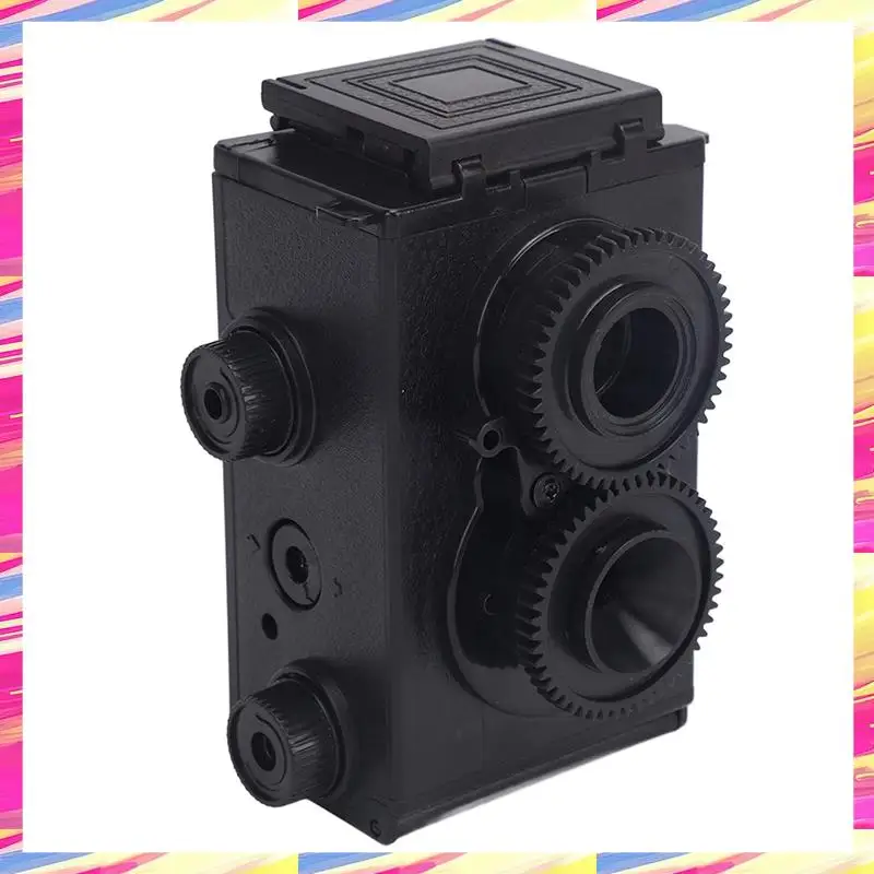 

AIAI Dual-Lens Film Camera Retro Double-Lens Reflex Film Film Camera TLR Camera For 35MM 135 Film Film Camera