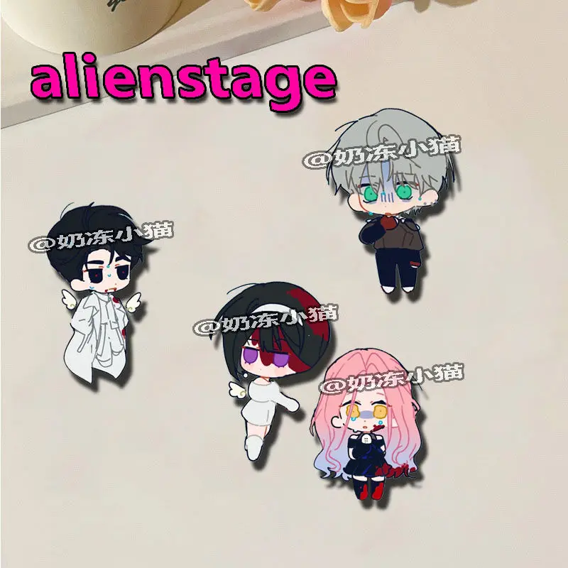 

ALIEN STAGE Brooch IVAN TILL Acrylic Brooches for Women Decoration Accesorios Anime Jewelry Sua Mizi Badges Pins Friend Gifts