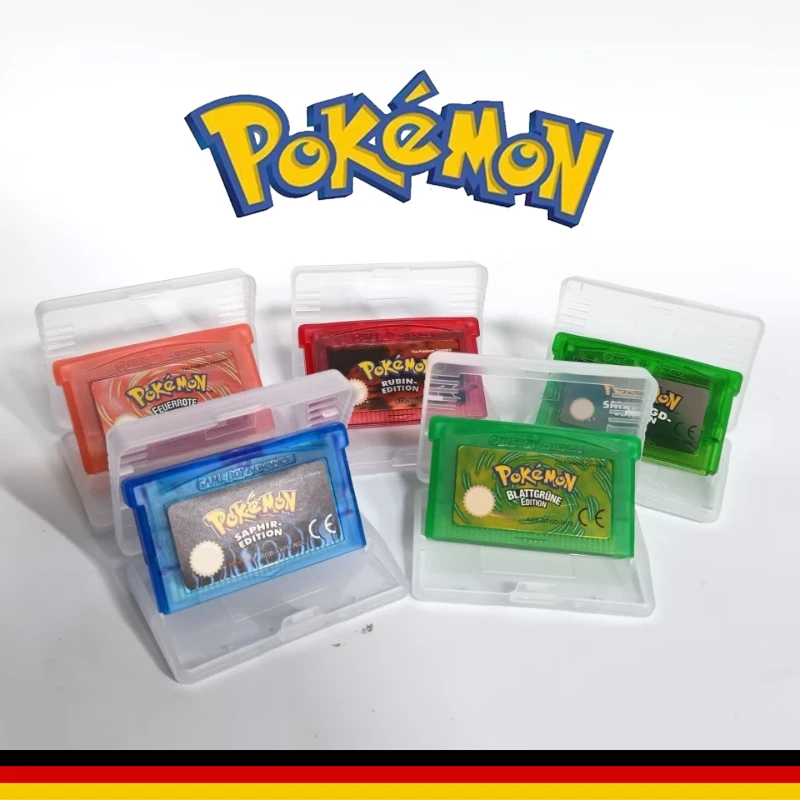 

Высококачественная серия GBA 32-битный картридж для видеоигр, классическая игровая консоль в стиле аниме для GBA NDSL NDS GBM SP NOE, немецкая