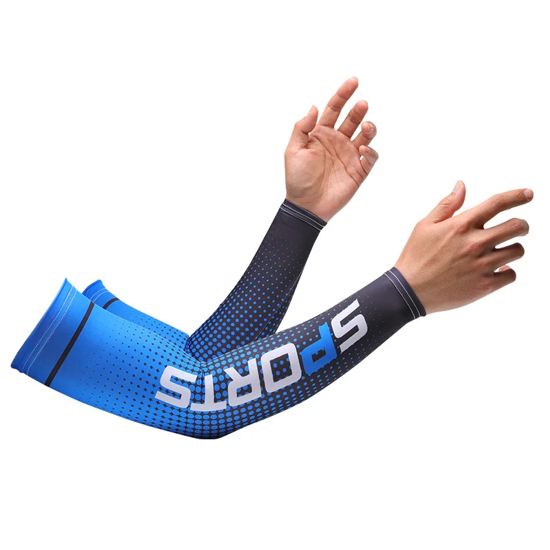 AliExpress Summer Cycling Sleeves for Men Women Cooling Arm Warmer Ice Silk Breathable Elastic Outdoor Running Sports Hiking Arm Cover