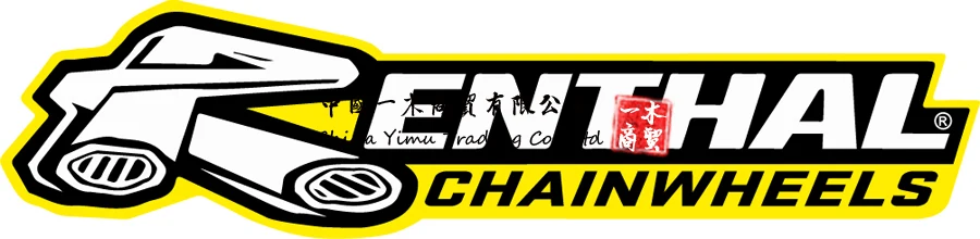 RENTHAL CHAINWHEELS SWINGARM STICKERS PAIR HEAVY DUTY CR CRF RMZ KXF KX YZ YZF