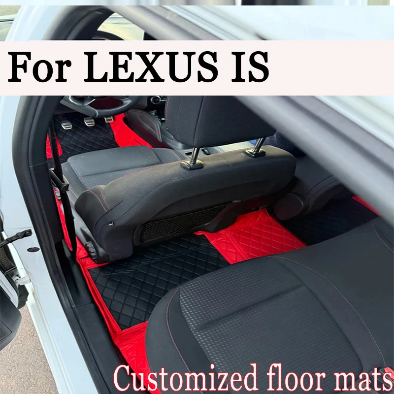 

Car floor mats for LEXUS IS series 300 200t 250 2013 2014 2015 2016 2017 2018 Custom auto foot Pads automobile carpet cover