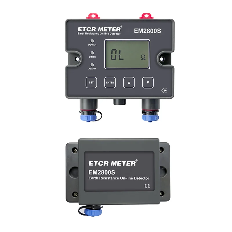ETCR EM2800S Non-Contact Earth Resistance Detectors with LCD Display RS485 MODBUS-RTU for Power Systems