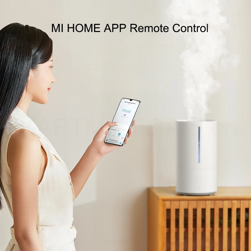 XIAOMI MIJIA Smart Antibacterial Humidifier 2 For Home 4.5L UVC 99.9% Sterilization Air Humidifier Aroma Essential Oils Diffuser