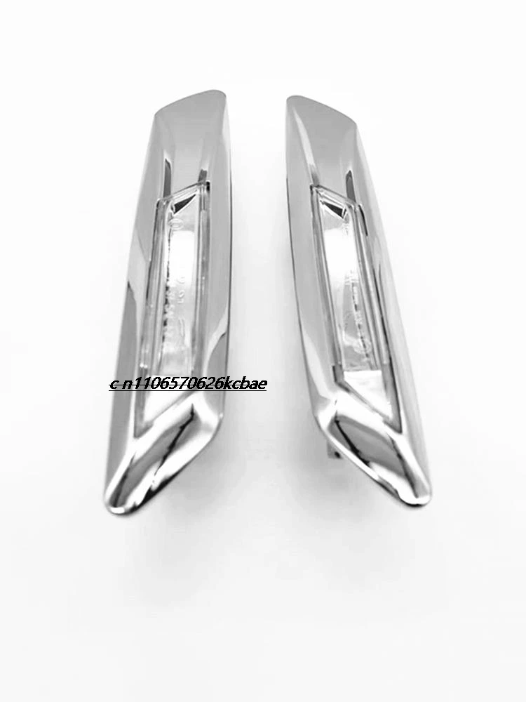 

OEM; 63137154167 63137154168 Fender Front Wing Turn Indicator Lamp Left Right Chrome Trim for Bmw 5 F18 (F10) 2009-2017