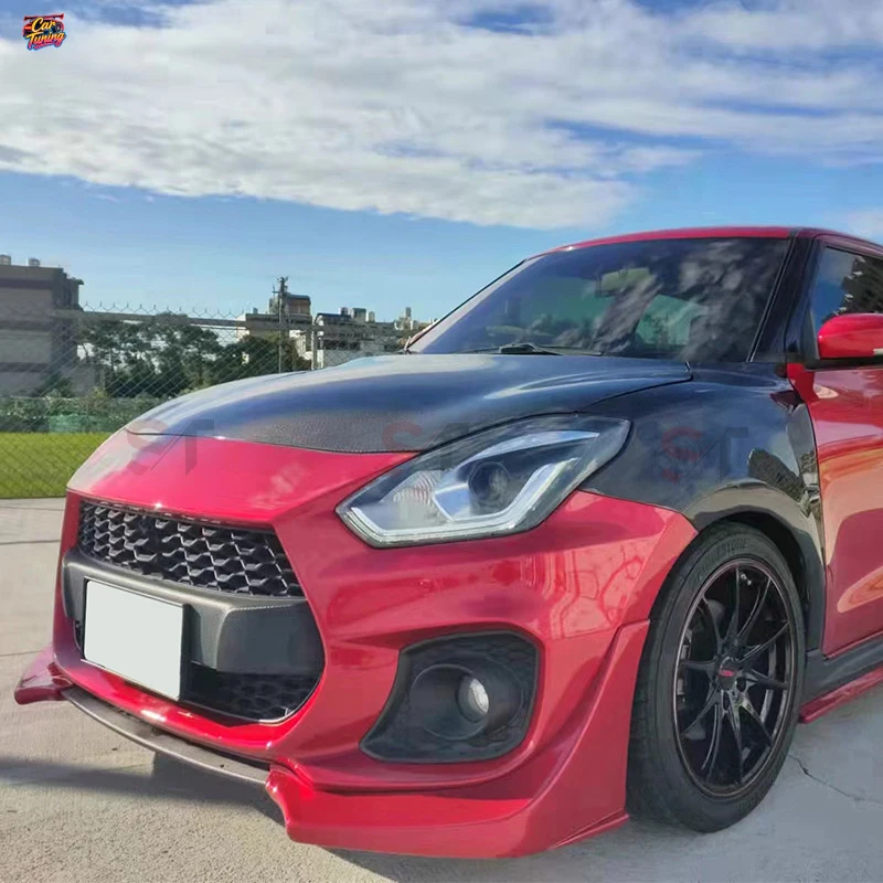 Suitable for Suzuki Swift ZC33S front bumper corner guards, front lip spoiler, and body kit modification