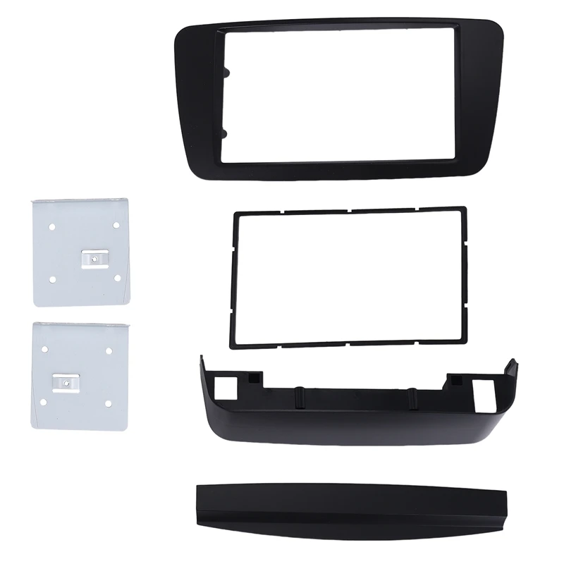 Car Facia For MERCEDES BENZ A B Klasse W176 W246 2013-2015 Radio DVD Stereo CD Panel Dash Kit Trim Fascia Plate Frame