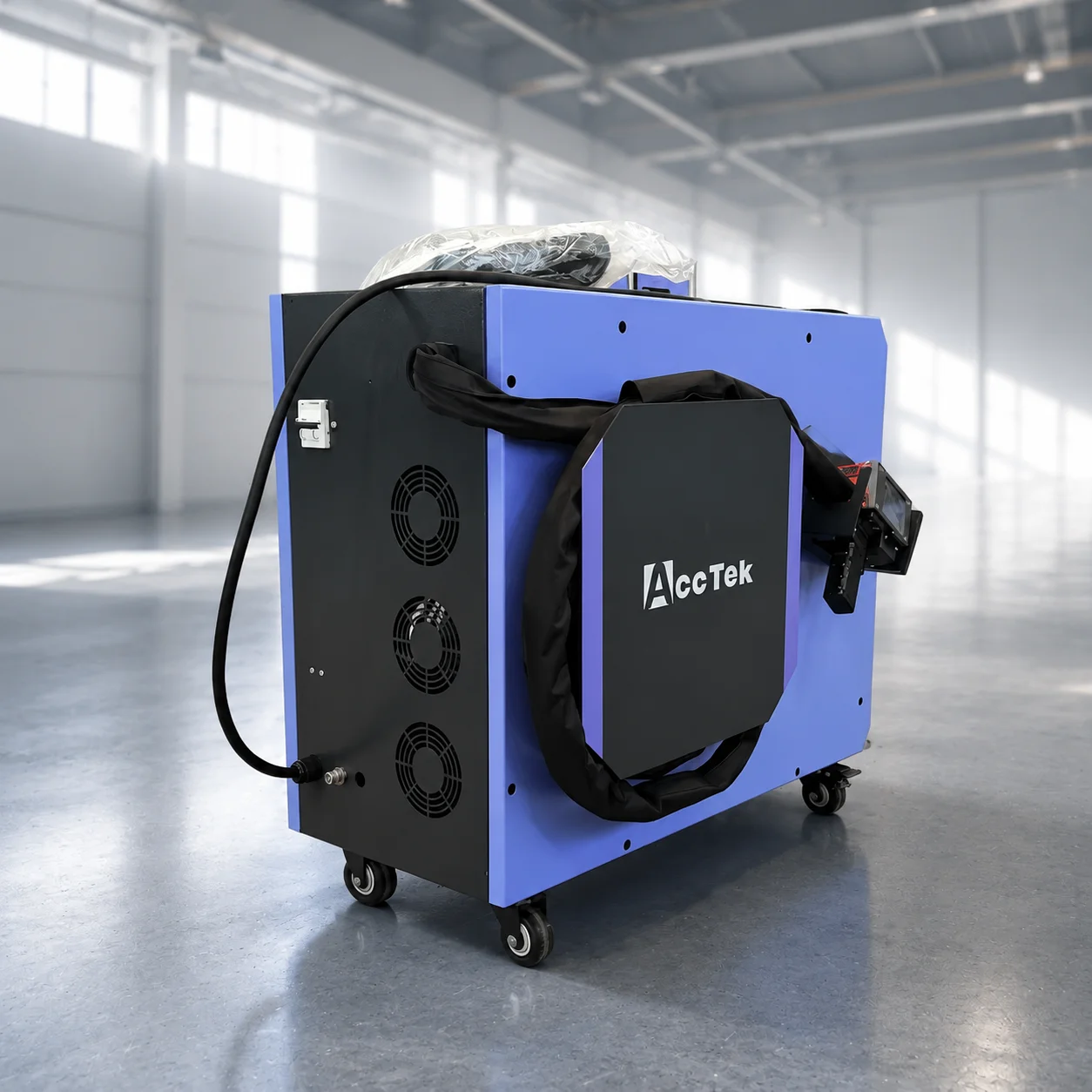 Handheld Pulsed Laser Cleaning Machine Rust Removal 100W 200W 300W JPT Laser Source Rust Paint Oxide Oil Coating Removal