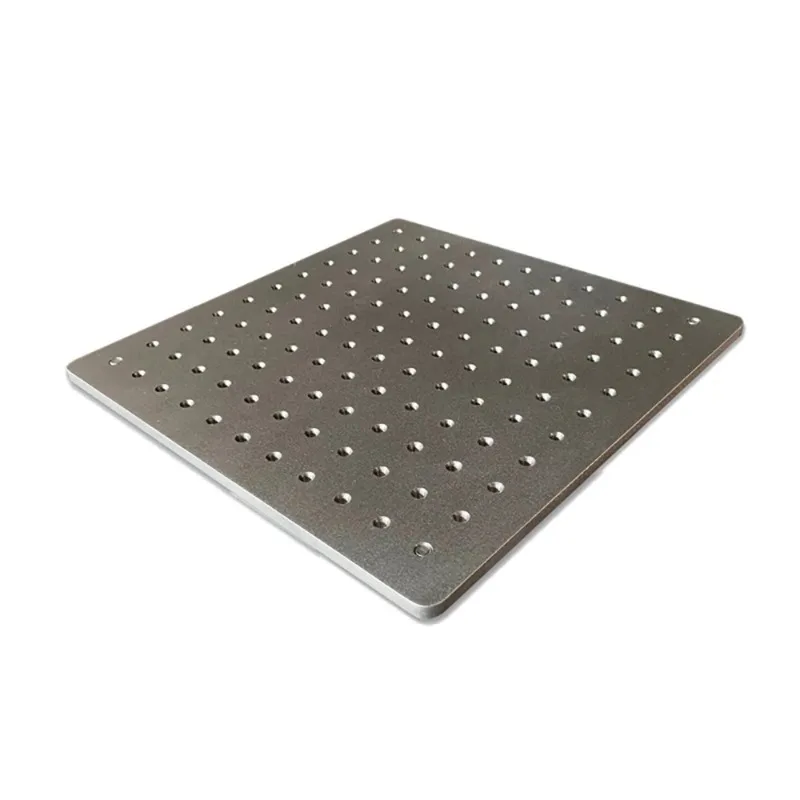 Stainless Steel Optical Flat Plate 150x150x8mm - Experimental Platform Breadboard with High Magnetic Permeability Work Table