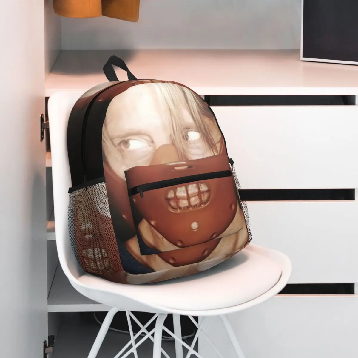 

Mads Mikkelsen Backpack Student BookBag Children School Bag Computer Shoulder Bags for Men Women