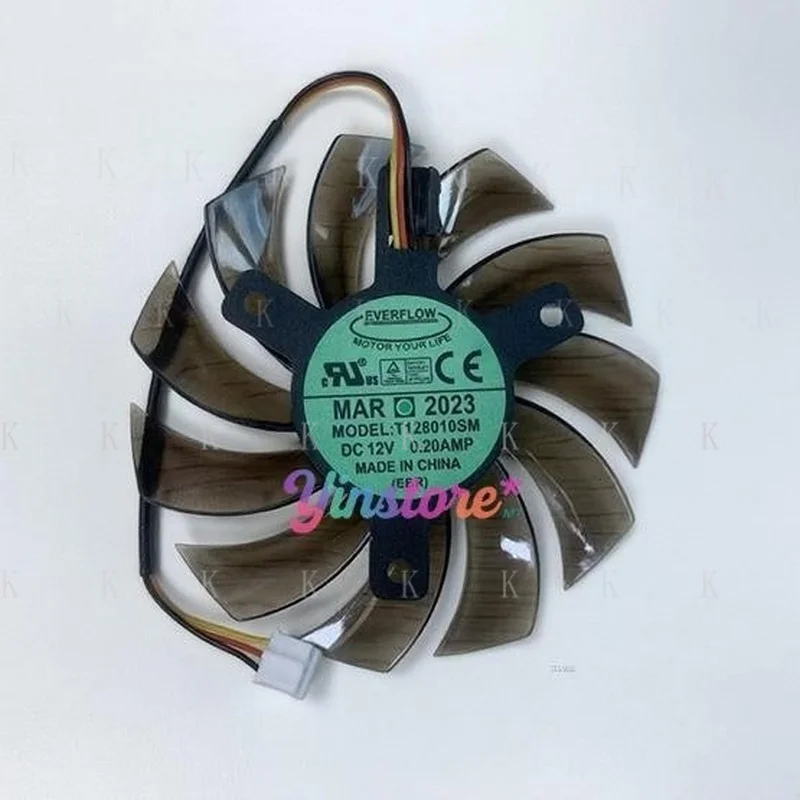 C POUR 1 pièce. Nouveau ventilateur de refroidissement GPU T128010SM DC12V 0.20AMP 3Pin *yu