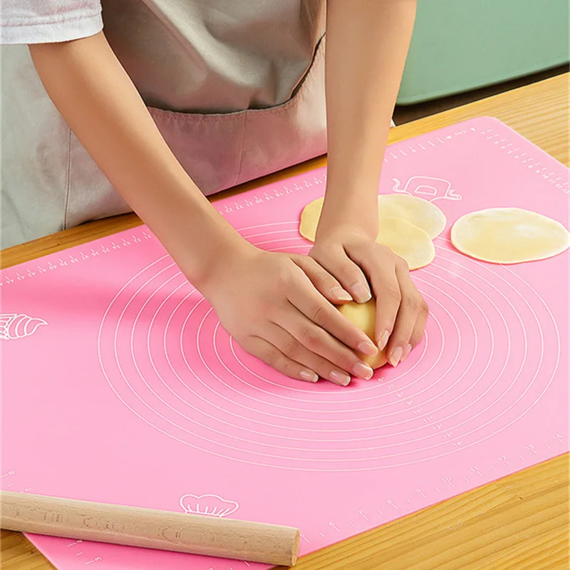 

40x30cm Extra Large Baking Mat Silicone Pad Sheet Baking Mat for Rolling Dough Pizza Dough Non-Stick Maker Holder Kitchen Tools