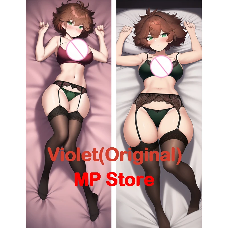 

Dakimakura Violet (Original) Double-sided anime life-size hugging pillowcase Adult pillows cover