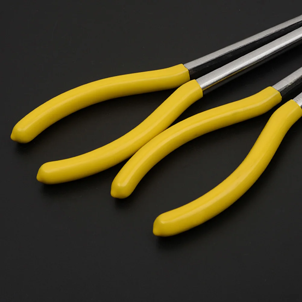 

Extended Plier Long Nose Pliers Durable Repair Tool Crimping Clamp Wiring Plier Automotive Wire Multifunction Hand Tool