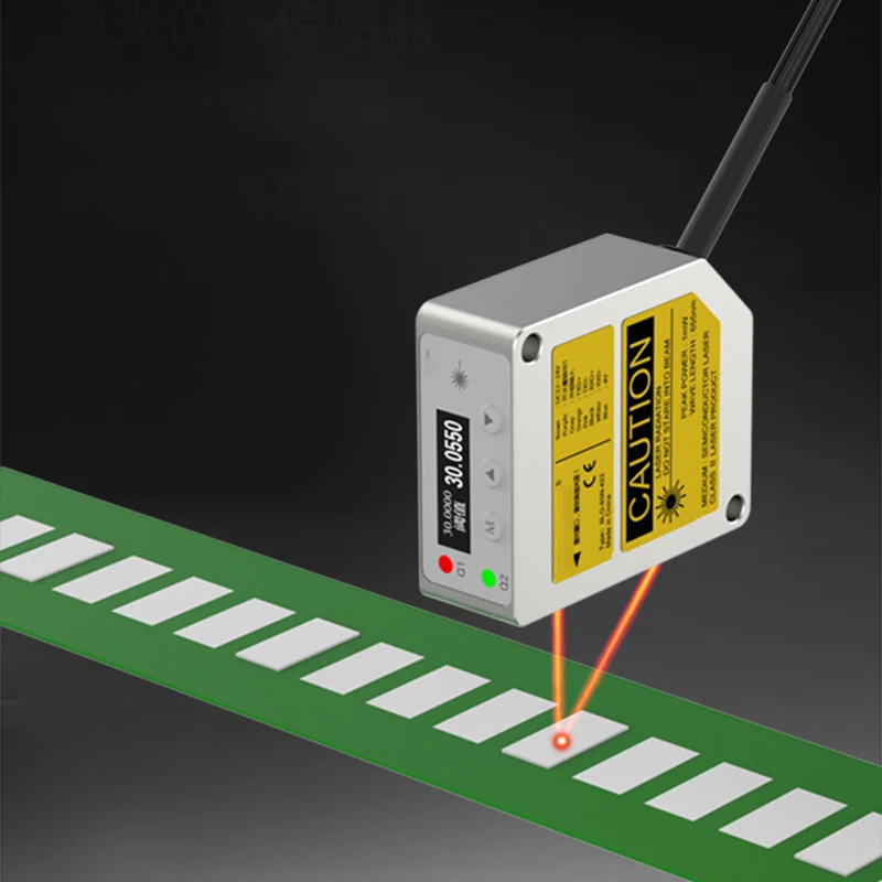 

High-precision 0.002 RS485 switching laser displacement ranging sensor thickness measurement distance and near height sensor