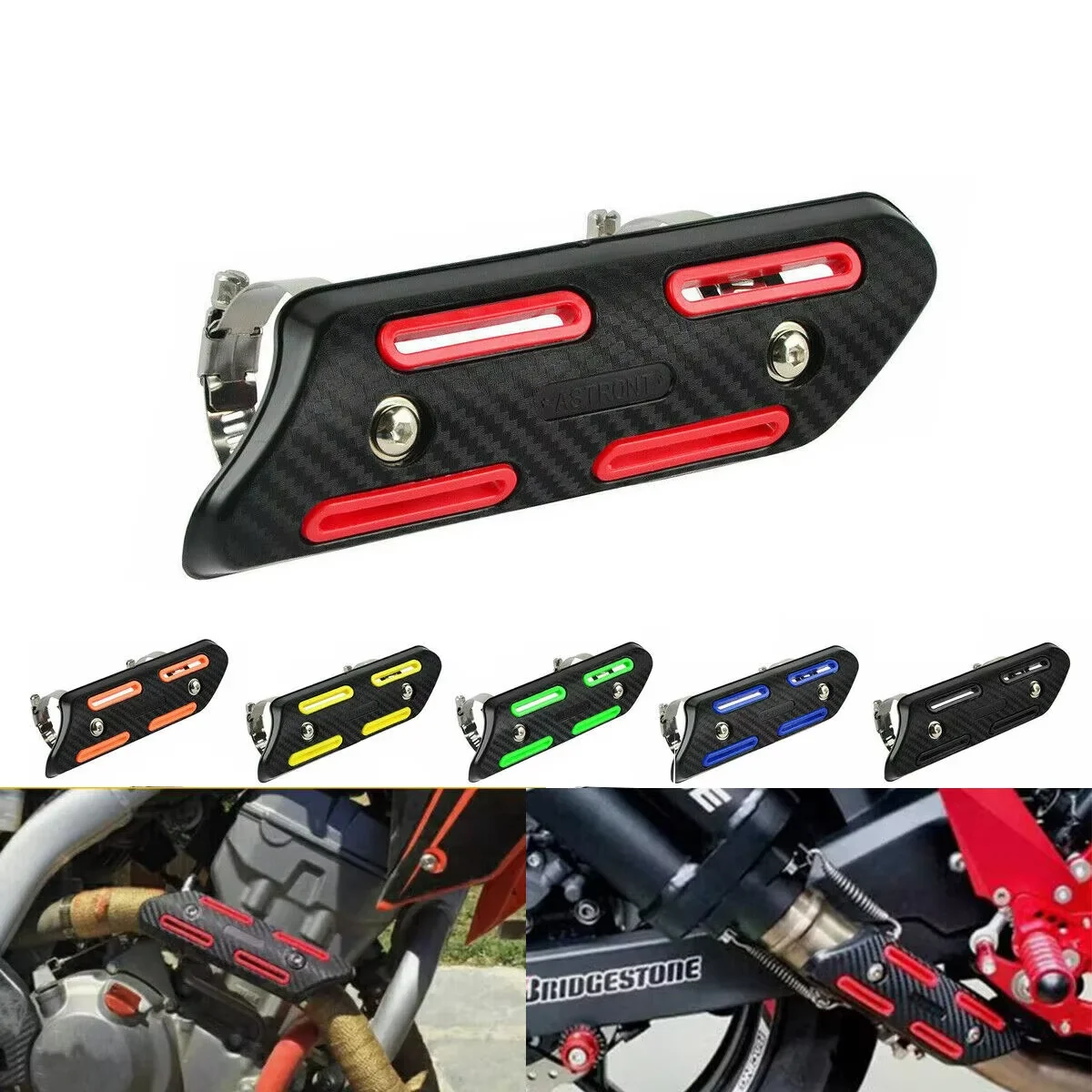 

Exhaust Pipe Heat Shield Cover Heel Guard For HONDA CT125 MONKEY 125 GROM 125 motorcycle accessories Exhaust hood