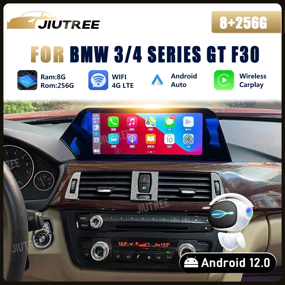 Android 12 Car Radio For BMW 3 4 Series GT F30 F31 F32 F33 F34 F35 F36 Multimedia Player GPS Navigation Stereo Head Unit