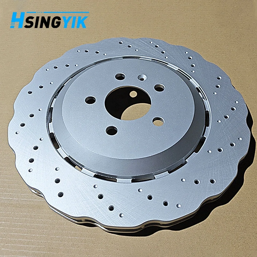 2026 New Rear Brake Disc Rotor for Au di A6 C7 Avant RS6 Performance Quattro OE 4G0615601 356X22MM