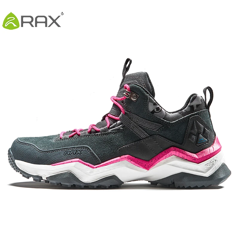 Rax Hiking Shoes New Men Shoes Waterproof Hiking Shoes Outdoor Hiking Fishing Shoes Wear-Resistant Woodland Cross-Country Shoes