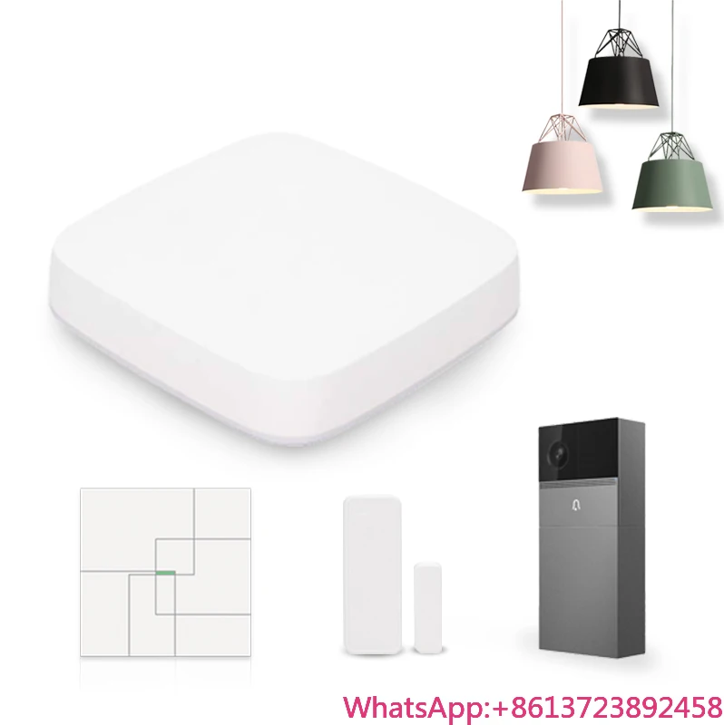 

Tuya Multi-mode ZigBee3.0 SlG MESH BLE Protocol Smart Home Automation Zigbee Gateway Hub Wifi Zigbee and Alexa