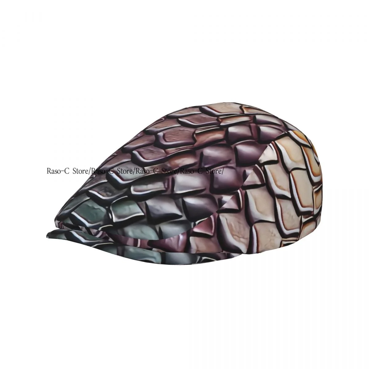 Snake Skin Design Men Women Newsboy Cap Classic Forward Hat Ivy Flat Cap Daily Hat