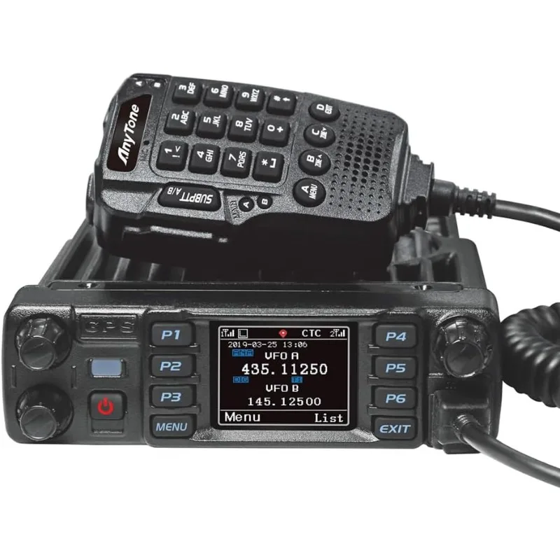 

AT-D578UVIII Plus DMR Трехдиапазонная любительская мобильная радиостанция Двухсторонняя радиостанция›Двухсторонние радиостанции